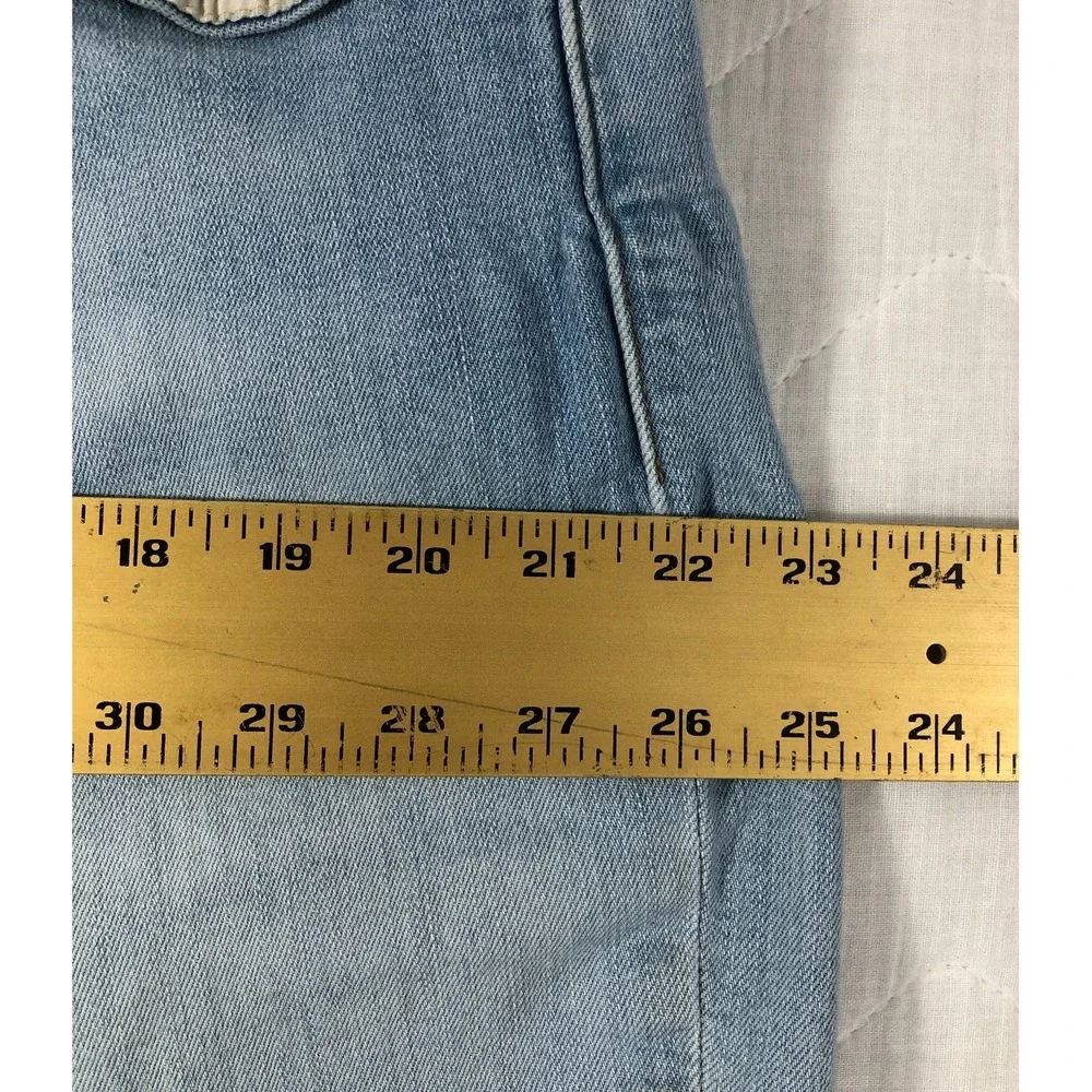 Levi's 541 Jeans Men's Size 42x30 Denim Blue Light Wash Straight Big E (40x28)